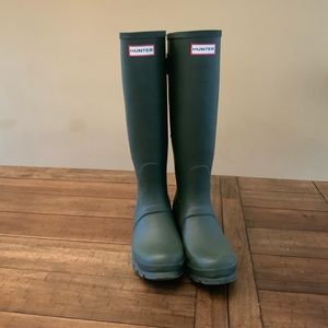 Hunter rain boots